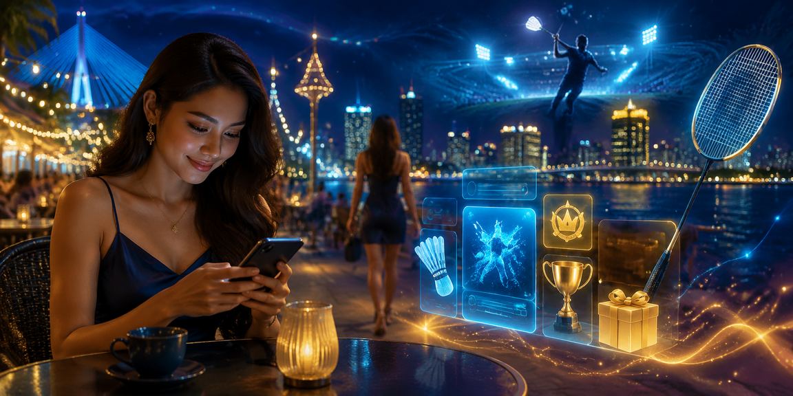 Pengguna mengakses pertaruhan sukan melalui telefon bimbit di Johor